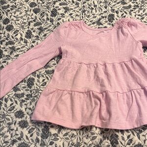 Jumping Beans Light Pink Long Sleeve Kids Top- Size 3T